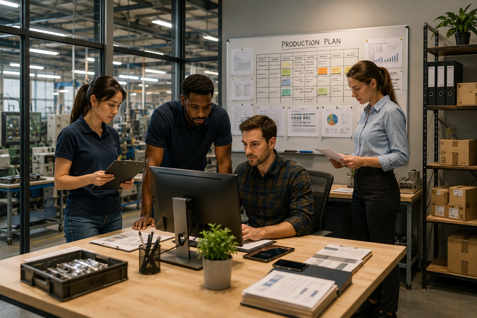 Production & Work Order Management